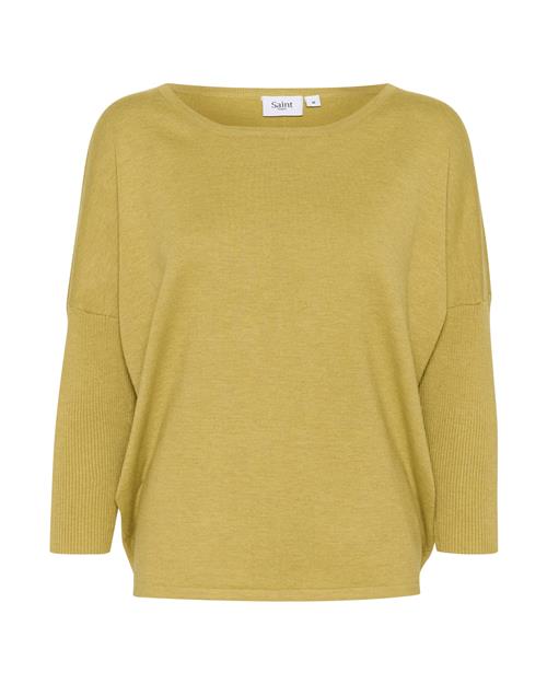 Se SAINT TROPEZ Pullover ' Mila'  gul-meleret ved About You