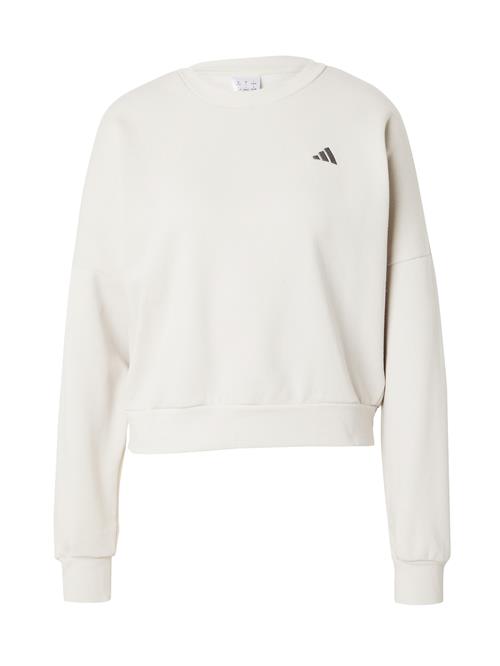 Se ADIDAS SPORTSWEAR Sportsweatshirt  lysebeige / grå ved About You