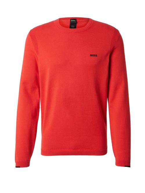 Se BOSS Pullover 'Ever-X'  orangerød / sort ved About You