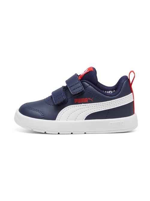 PUMA Sneakers 'Courtflex V3'  navy / rød / hvid