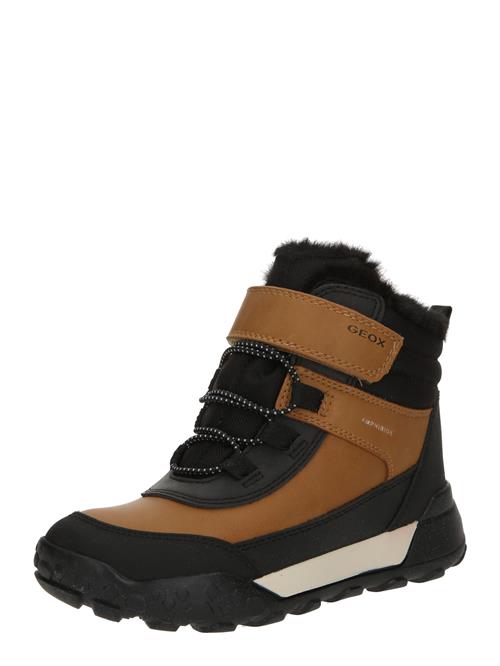 GEOX Snowboots 'Trekkyup'  safran / sort