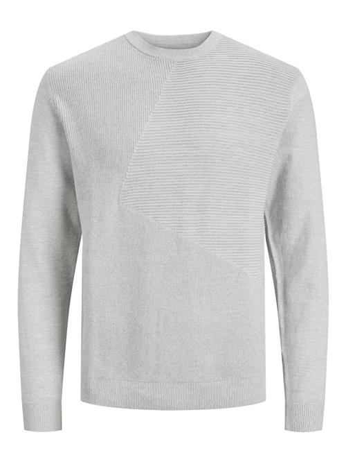 JACK & JONES Pullover 'BROOKLYN'  lysegrå