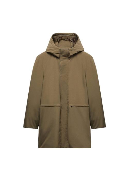 MANGO MAN Overgangsjakke 'Space'  khaki