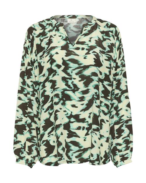 Kaffe Bluse 'Kamma'  turkis / aqua / sort