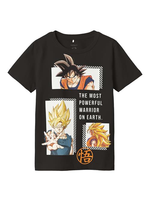 NAME IT Shirts 'Dragon Ball'  gul / orange / sort / hvid