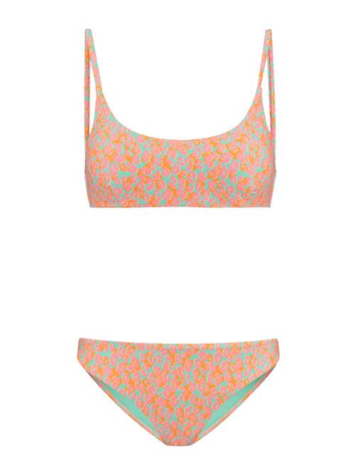 Se Shiwi Bikini 'LOU'  lyseblå / mørkeorange / gammelrosa / hvid ved About You