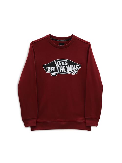 Se VANS Sweatshirt 'BY OTW CREW'  mørkerød / sort / hvid ved About You