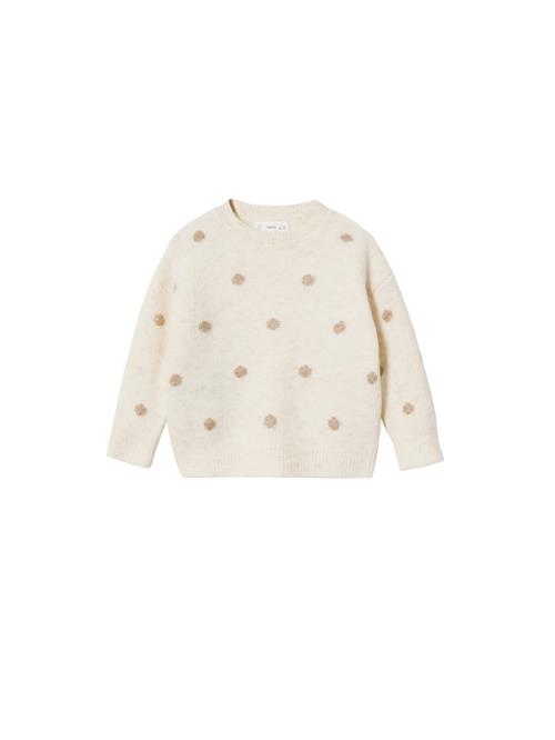 Se MANGO KIDS Pullover 'Kimb'  beige / mørkebeige ved About You