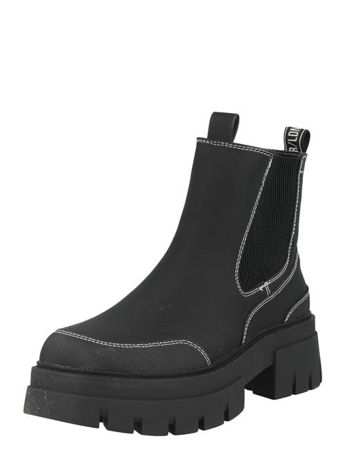 Se River Island Chelsea Boots  sort / hvid ved About You