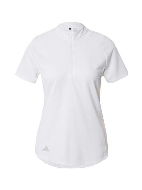 Se ADIDAS GOLF Funktionsbluse  lysegrå / hvid ved About You