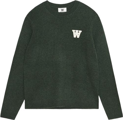 Wood Wood Wwtay AA CS Jumper Kvinde Nature Green Langærmede Bluser Str XL - hos Magasin