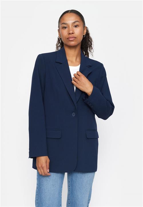 Se Soft Rebels Srvilja Loose Blazer Kvinde Total Eclipse Blazere Str XXL - hos Magasin ved Magasin