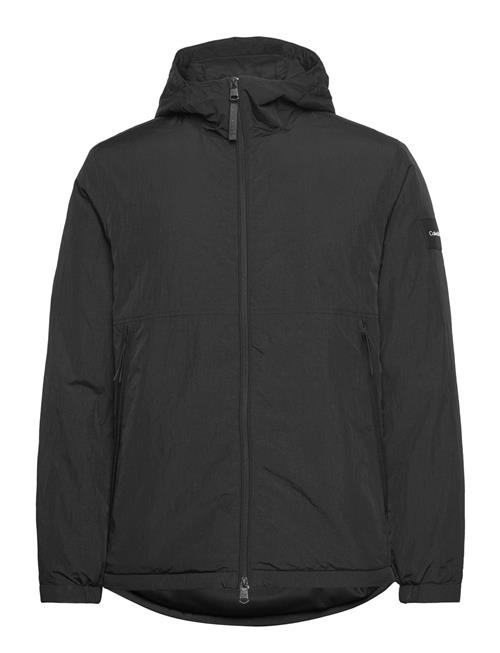 Calvin Klein Padded Crinkle Nylon Jacket Calvin Klein Black