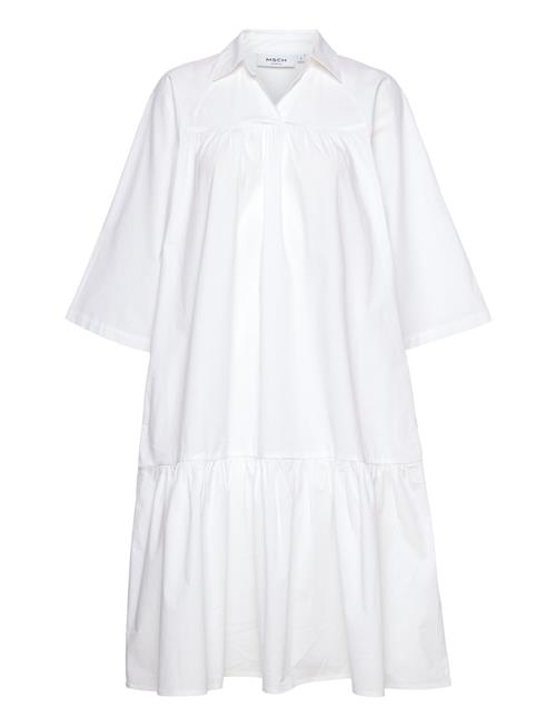 MSCH Copenhagen Mschdanaya Cenilla 3/4 Dress MSCH Copenhagen White