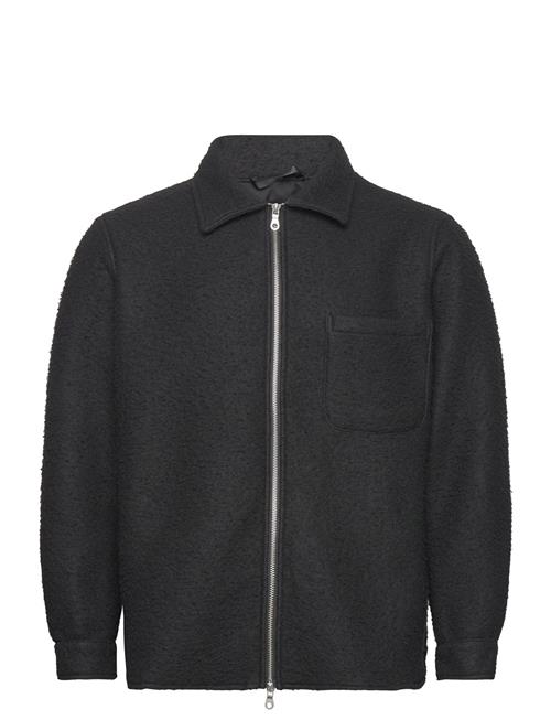 Garment Project Teddy Unlined Jacket Garment Project Black