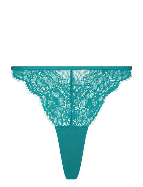 Se Hunkemöller Jewel Hl String Tr Hunkemöller Green ved Booztlet