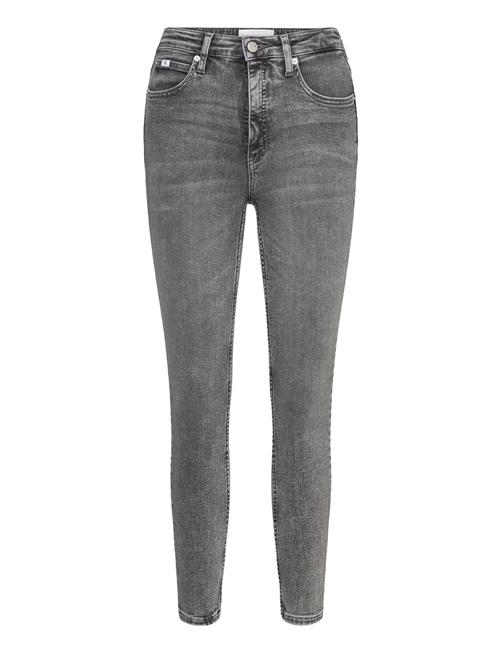 Se Calvin Klein Jeans High Rise Super Skinny Ankle Calvin Klein Jeans Grey ved Booztlet