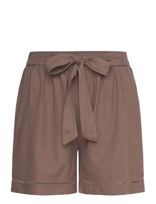 ONLY Carmakoma Carjupiter Life Shorts Wvn ONLY Carmakoma Brown