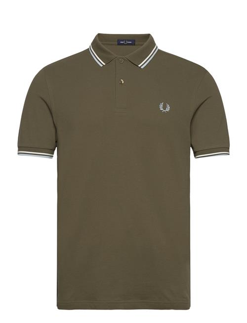 Fred Perry Twin Tipped Fp Shirt Fred Perry Green