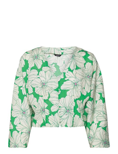 Se Lindex Blouse Nina Lindex Green ved Booztlet