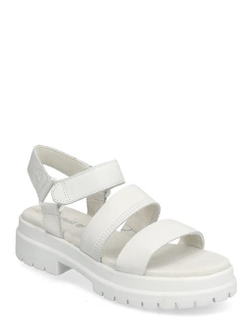 Timberland London Vibe Backstrap Sandal White Full Grain Timberland White