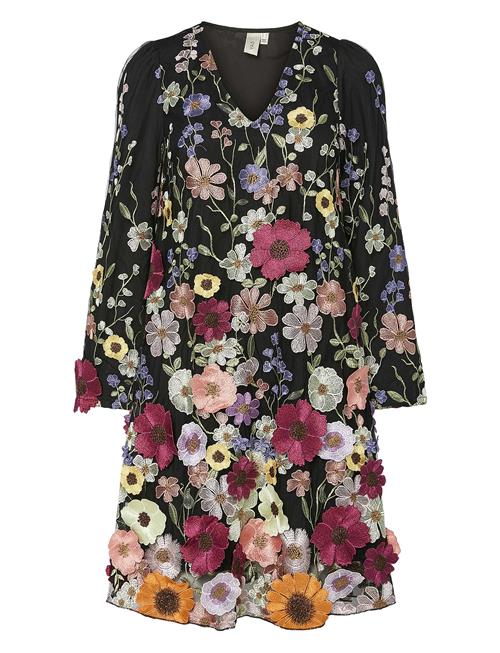 YAS Yasflowering Ls Dress - D2D YAS Black