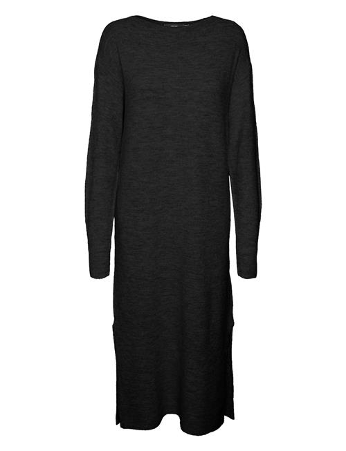 Vero Moda Vmlefile Ls Boatneck Calf Dress Noos Vero Moda Black