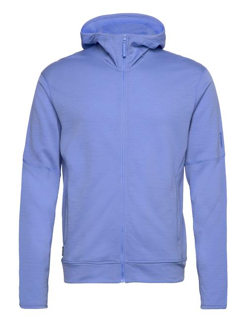 Se Icebreaker M Mer 360 Realfleece Elem Ls Z Hood Icebreaker Blue ved Booztlet