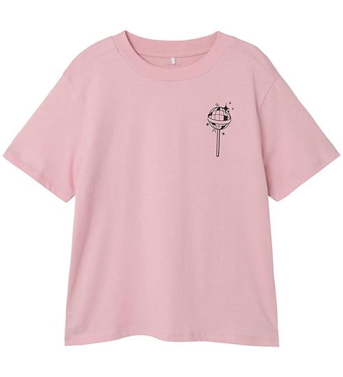 Se Name It T-Shirt - NkfKatin - Parfait Pink ved KidsWorld