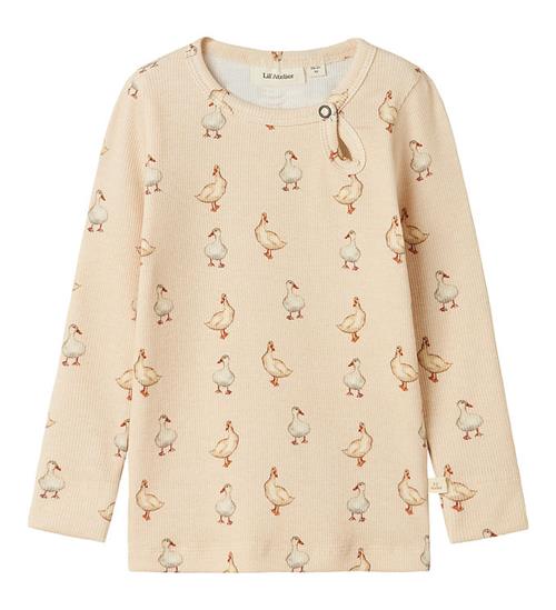 Se Lil Atelier Bluse - NmfGavo - Sand Dollar ved KidsWorld