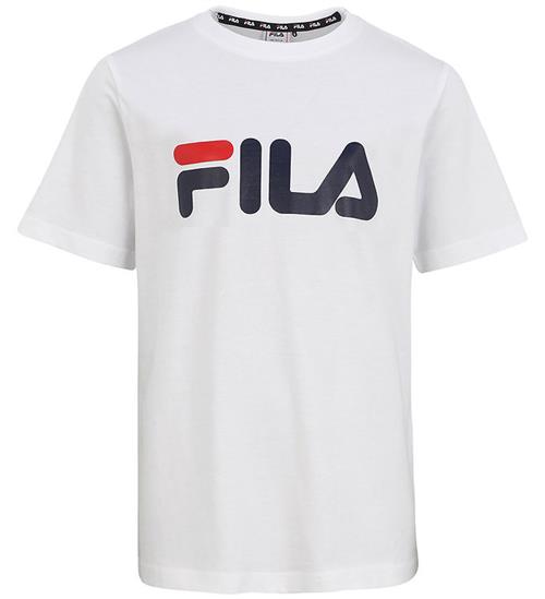 Se Fila T-Shirt - Solberg - Antique White ved KidsWorld