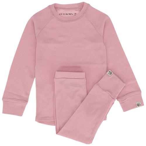 Se Gullkorn Design Idde Wool Set Purple Pink | Lyserød | 104 cm ved Babyshop