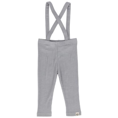 Se Gullkorn Design Chalk Wool Babylongs Grey | Grå | 74 cm ved Babyshop