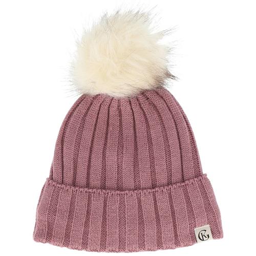 Gullkorn Design Marl Wool Beanie Berry Purple | Lilla | 92/104 cm