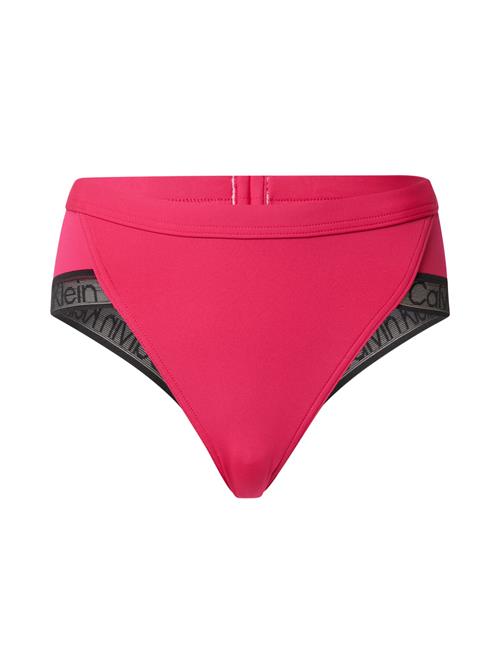 Calvin Klein Swimwear Bikinitrusse 'BRAZILIAN'  pink / sort / hvid