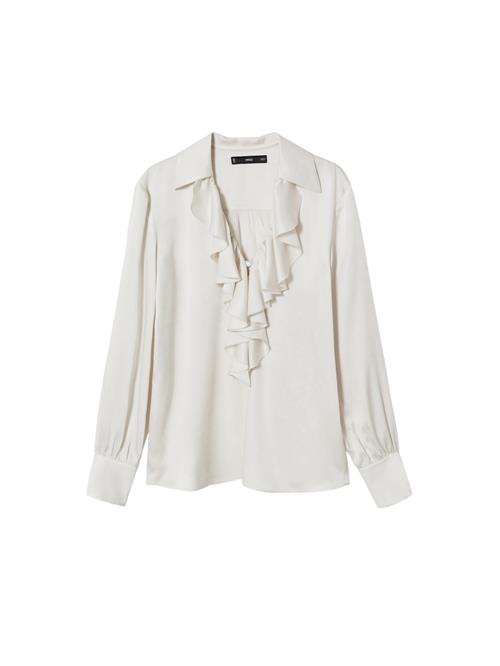 MANGO Bluse 'Bibiana'  offwhite