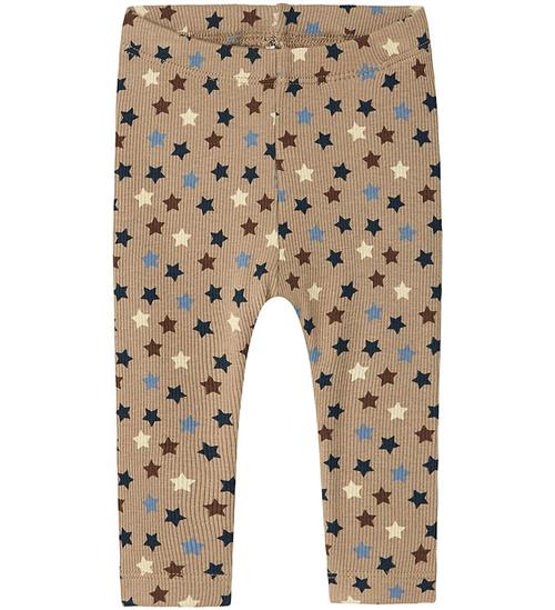 Se Name It Leggings - NbmRicco - Weathered Teak ved KidsWorld