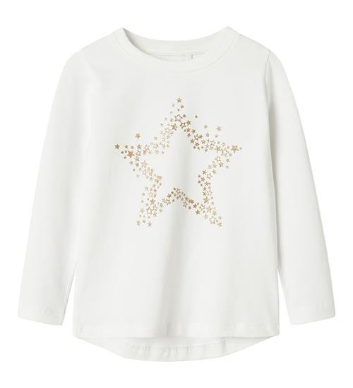 Se Name It Bluse - NmfViparty - Bright White ved KidsWorld