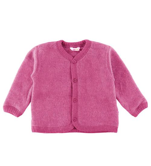 Se Joha Cardigan - Uld - Hindbær ved KidsWorld