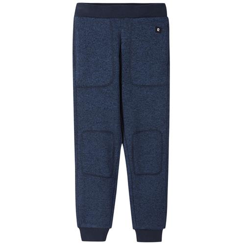 Se Reima Sangis Fleecebukser Jeans Blue | Blå | 110 cm ved Babyshop