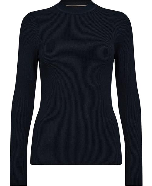 Se BOSS Feskiera Kvinde Dark Blue Sweaters Str S - hos Magasin ved Magasin