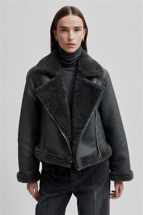 Second Female Zaro Jacket Kvinde Volcanic Ash Overgangsjakker Str M/L - hos Magasin