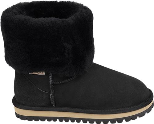 Lovelies Gibbo High Shearling Boots Kvinde Black Vinterstøvler Str 42 - hos Magasin