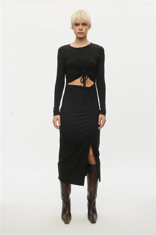 Oval Square Kate Dress Kvinde Black Kjoler Str L - hos Magasin