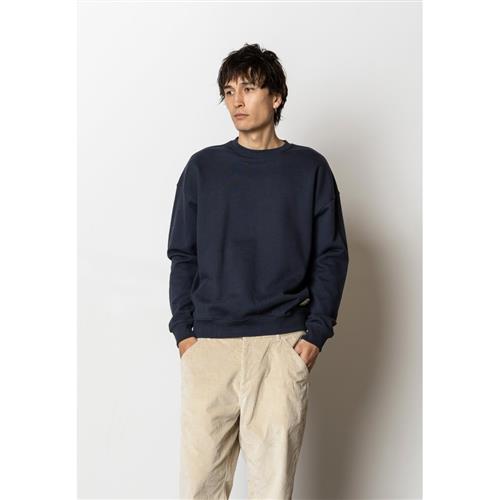 Se Fat Moose Nelson Organic Crew Mand Navy Sweatshirts Str XL - hos Magasin ved Magasin