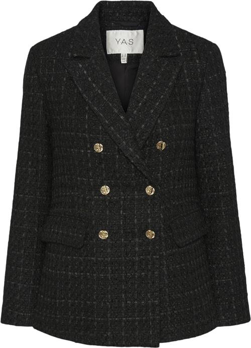 Se YAS Yasmalea LS Blazer Kvinde Sort Blazere Str L - hos Magasin ved Magasin