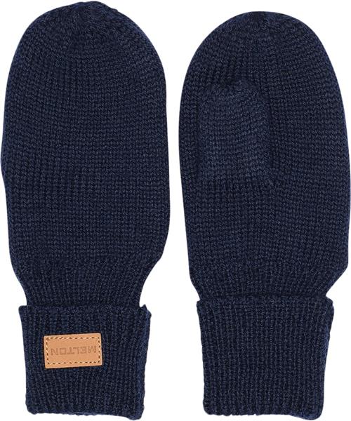 Melton Basic Mittens 1-2Y - Vanter & Luffer Uld hos Magasin