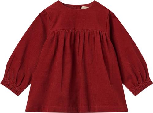 Wheat Kjole Elvira Str 86/18m - Cherry Red Kjoler Bomuld hos Magasin