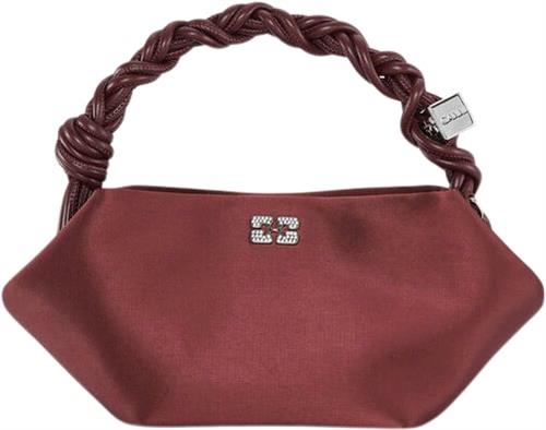 Se Ganni Ganni Bou Bag Mini Soir Satin One size - Punge & Kortholdere hos Magasin ved Magasin