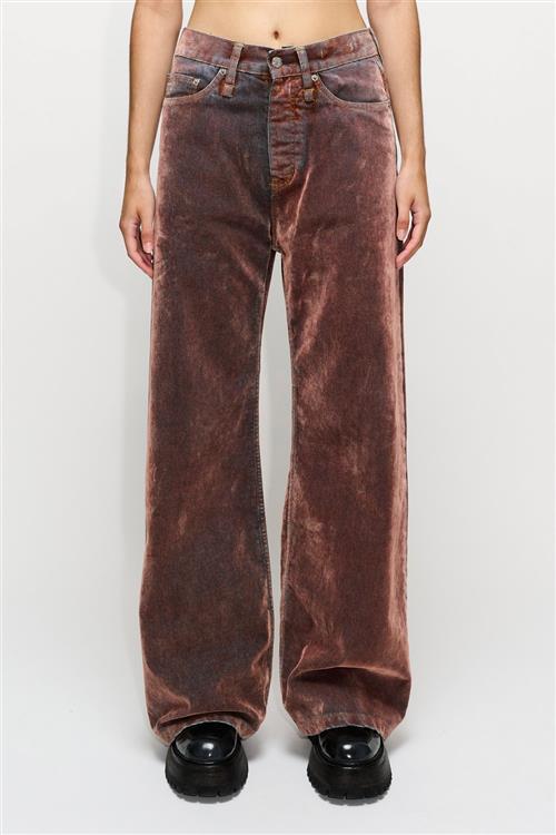 Se Hope Skid Jeans Kvinde Rust Flock Jeans Str 29 - Denim hos Magasin ved Magasin